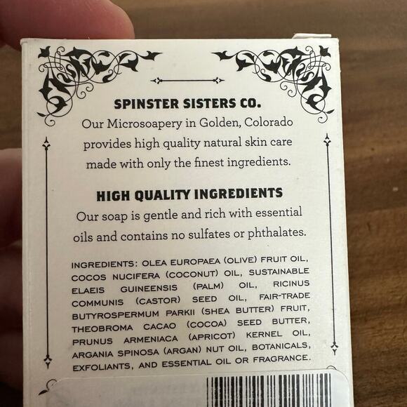 NIB 10-pk‎ Lot Spinster Sisters Co Moisturizing, Scent Variety Soap Bars  4.5 Oz - Picture 14 of 16